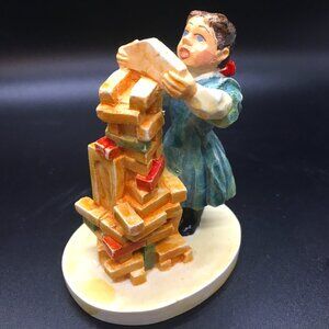 Sebastian Miniature Figurine  Building Days Massachusetts USA 4376/10,000